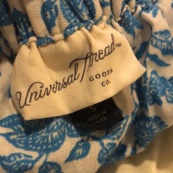 Women’s Universal Threads blue and white floral skirt S - Picture 7 of 8